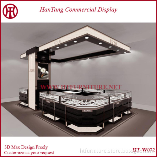 new style mall watch display showcase for sale